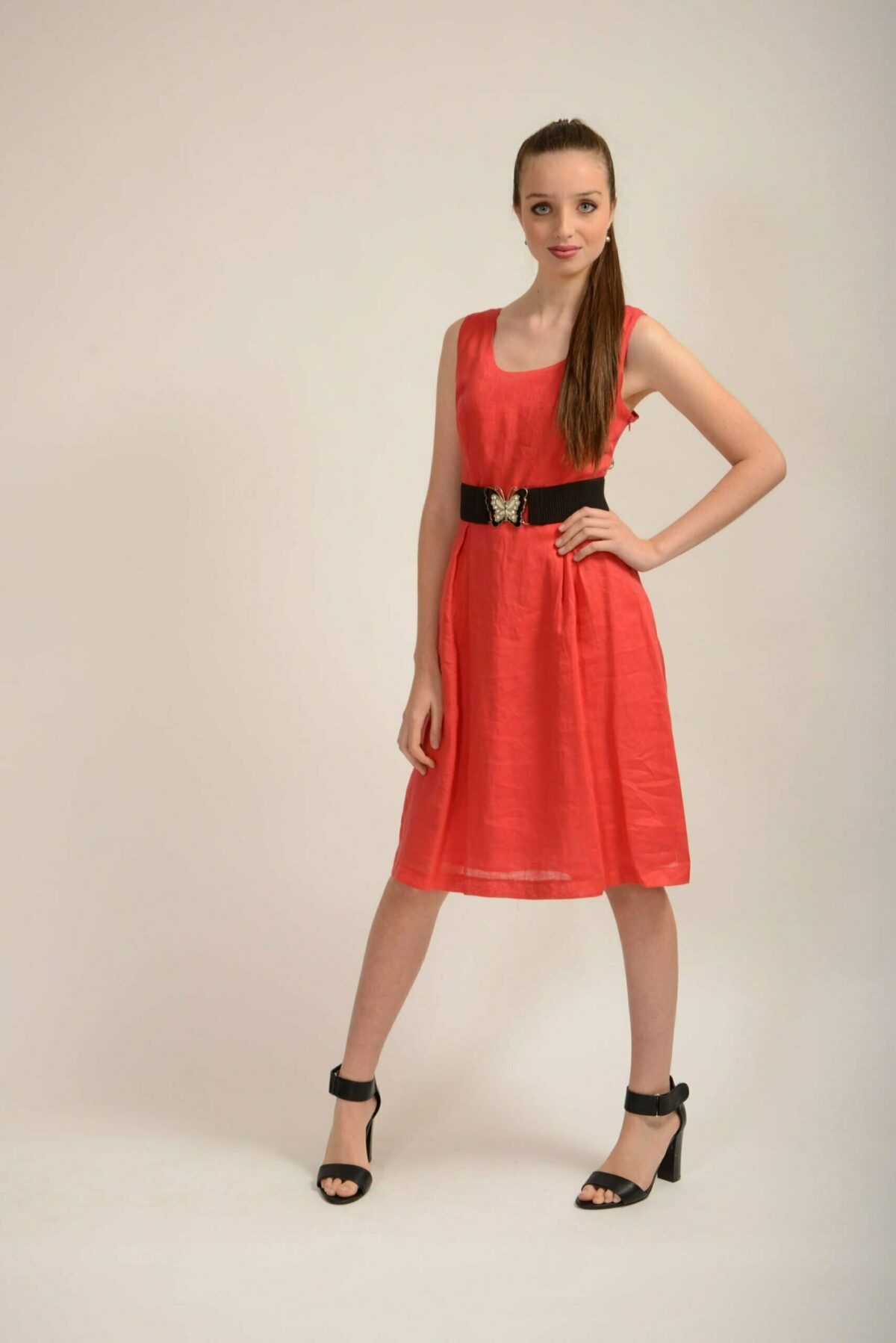Tanya Dress - Red