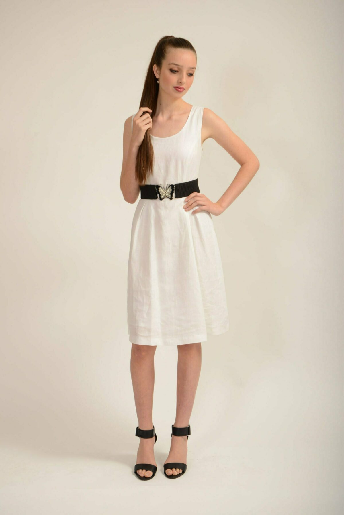 Tanya Dress - White